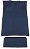 F9211166 1990-96 Ford F-350 Crew Cab Automatic w/ Electric 4WD & Low Tunnel; Cutpile Carpet; Kit; Dark Blue - image 1