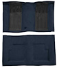 F9214312 1972 Ford Torino GT Convertible 4-Speed; Loop Carpet; Kit w/ 2; Black Inserts; Dark Blue - image 1