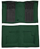 F9214313 1973 Ford Torino GT Convertible 4-Speed; Loop Carpet; Kit w/ 2; Black Inserts; Dark Green - image 1