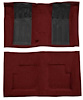 F9214315 1975 Ford Torino GT Convertible 4-Speed; Loop Carpet; Kit w/ 2; Black Inserts; Maroon - image 1