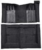 F9215001 1969-70 Torino 2-Door Hardtop/Ranchero GT Automatic; Loop Carpet; Kit w/ Medium Blue Inserts; Black - image 1