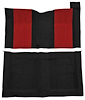 F9215101 1969 Ford Torino GT 2-Door Hardtop 4-Speed; Loop Carpet; Kit w/ 2 Red Inserts; Black - image 1