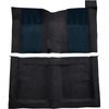 F9215201 1969-70 Torino 2-Door Hardtop/Ranchero GT 4-Speed; Loop Carpet; Kit w/ Dark Blue Inserts; Black - image 2