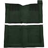 F9215313 1969-70 Torino 2-Door Hardtop/Ranchero GT 4-Speed; Loop Carpet; Kit w/ Dark Green Inserts; Dark Green - image 1