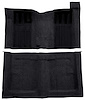 F9215501 1969-70 Torino 2-Door Hardtop/Ranchero GT 4-Speed; Loop Carpet; Kit w/ Aqua Inserts; Black - image 1