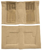 F9216244 1969-71 Ford Torino GT Convertible Automatic; Loop Carpet; Kit w/ 2 Fawn Inserts; Fawn Sandalwood - image 1