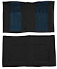 F9216501 1969 Ford Torino GT Convertible 4-Speed; Loop Carpet; Kit w/ 2 Dark Blue Inserts; Black - image 1