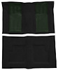F9216601 1969 Ford Torino GT Convertible 4-Speed; Loop Carpet; Kit w/ 2 Dark Green Inserts; Black - image 1