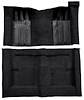 F9217001 1969-70 Torino 2-Door Hardtop/Ranchero GT Automatic; Loop Carpet; Kit w/ Dark Green Inserts; Black - image 1