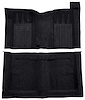 F9218001 1969-70 Torino 2-Door Hardtop/Ranchero GT 4-Speed; Loop Carpet; Kit w/ Maroon Inserts; Black - image 1