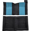 F9218101 1969-70 Torino 2-Door Hardtop/Ranchero GT 4-Speed; Loop Carpet; Kit w/ Medium Blue Inserts; Black - image 2