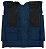 F9220512 1972-73 Ford Torino GT 2-Door Hardtop Automatic; Loop Carpet; Kit w/ 2; Black Inserts; Dark Blue - image 1