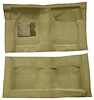 F9220709 1965-68 Galaxie/Full-Size Fastback/Convertible w/ Column Shift; Molded Loop Carpet; Kit; Ivy Gold - image 1