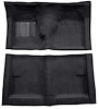 F9223401 1962-65 Fairlane/Meteor 2-Door Sedan Floor Shift; Full Molded Loop Carpet; Kit; Black - image 1