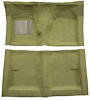 F9223409 1962-65 Fairlane/Meteor 2-Door Sedan Floor Shift; Full Molded Loop Carpet; Kit; Ivy Gold - image 1
