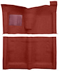 F9223602 1970-71 Ford Torino 2-Door Hardtop w/ Floor Shift; Molded Loop Carpet; Kit; Red - image 1