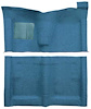 F9223604 1970-71 Ford Torino 2-Door Hardtop w/ Floor Shift; Molded Loop Carpet; Kit; Bright Blue - image 1