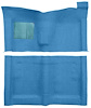 F9223641 1970-71 Ford Torino 2-Door Hardtop w/ Floor Shift; Molded Loop Carpet; Kit; Medium Blue - image 1