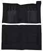 F9223701 1970-71 Ford Torino GT 2-Door Hardtop 4-Speed; Loop Carpet; Kit w/ 2; Black Inserts; Black - image 1