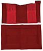 F9223802 1970-71 Ford Torino GT 2-Door Hardtop 4-Speed; Loop Carpet; Kit w/ Red Inserts; Red - image 1
