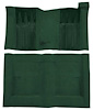 F9224013 1970-71 Ford Torino GT 2-Door Hardtop 4-Speed; Loop Carpet; Kit w/ Dark Green Inserts; Dark Green - image 1