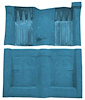F9224141 1970-71 Ford Torino GT 2-Door Hardtop 4-Speed; Loop Carpet; Kit w/ Medium Blue Inserts; Medium Blue - image 1