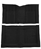 F9224501 1970-71 Ford Torino GT Convertible 4-Speed; Loop Carpet; Kit w/ 2; Black Inserts; Black - image 1