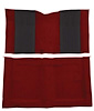 F9224502 1970-71 Ford Torino GT Convertible 4-Speed; Loop Carpet; Kit w/ 2; Black Inserts; Red - image 1