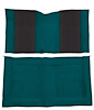 F9224506 1970-71 Ford Torino GT Convertible 4-Speed; Loop Carpet; Kit w/ 2; Black Inserts; Aqua - image 1