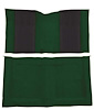 F9224513 1970-71 Ford Torino GT Convertible 4-Speed; Loop Carpet; Kit w/ 2; Black Inserts; Dark Green - image 1