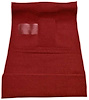 F9227302 1948-52 Ford F1 w/ Low Tunnel; Molded Loop Carpet; Kit; Red - image 1