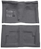 F9229347 1966-71 Fairlane/Torino Convertible w/ Floor Shift - Molded Loop Carpet Kit - Gunmetal Gray - image 1