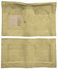 F9230509 1965-68 Galaxie/Custom 2-Door Hardtop/Sedan w/ Floor Shift- Molded Loop Carpet Kit - Ivy Gold - image 1