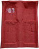 F9235702 1974-77 Maverick/Comet 4-Door; Molded; Cutpile Carpet; Kit; Red - image 1