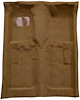 F9235724 1974-77 Maverick/Comet 4-Door; Molded; Cutpile Carpet; Kit; Saddle - image 1