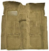 F9244305 1974-79 Ford Ranchero 4-Speed; Molded; Cutpile Carpet; Kit; Gold - image 1