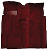 F9244315 1974-79 Ford Ranchero 4-Speed; Molded; Cutpile Carpet; Kit; Maroon - image 1