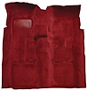 F9244321 1974-79 Ford Ranchero 4-Speed; Molded; Cutpile Carpet; Kit; Oxblood - image 1
