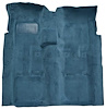 F9244331 1974-79 Ford Ranchero 4-Speed; Molded; Cutpile Carpet; Kit; Blue - image 1