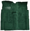 F9244346 1974-79 Ford Ranchero 4-Speed; Molded; Cutpile Carpet; Kit; Jade Green - image 1