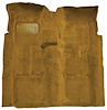 F9244350 1974-79 Ford Ranchero 4-Speed; Molded; Cutpile Carpet; Kit; Chamoise - image 1