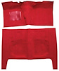 F9244902 1963-64 Ford Galaxie 4-Door Sedan w/ Flat Front & Floor Shift; Loop Carpet; Kit; Red - image 1