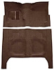 F9245030 1963-64 Ford Galaxie 4-Door Sedan w/ Foot Wells & Floor Shift; Loop Carpet; Kit; Dark Brown - image 1