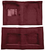 F9259415 1965-68 Galaxie 2-Door Fastback/Convertible w/ Floor Shift; Molded Loop Carpet; Kit; Maroon - image 1