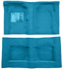 F9259441 1965-68 Galaxie 2-Door Fastback/Convertible w/ Floor Shift; Molded Loop Carpet; Kit; Medium Blue - image 1