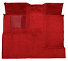 F9273702 1966-73 Ford Bronco; Passenger Area; Loop Carpet; Kit; Red - image 1