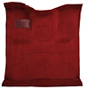 F9274102 1980-86 Ford Full Size Bronco; Passenger Area Molded; Cutpile Carpet; Kit; Red - image 1
