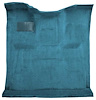 F9274103 1980-86 Ford Full Size Bronco; Passenger Area Molded; Cutpile Carpet; Kit; Blue - image 1
