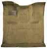 F9274105 1980-86 Ford Full Size Bronco; Passenger Area Molded; Cutpile Carpet; Kit; Gold - image 1