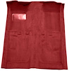 F9282302 1974-77 Maverick/Comet 2-Door; Molded; Cutpile Carpet; Kit; Red - image 1